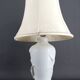 Biscuit porcelain lamp, "Calla Lily", by Nicholas Berbenczy, 1986