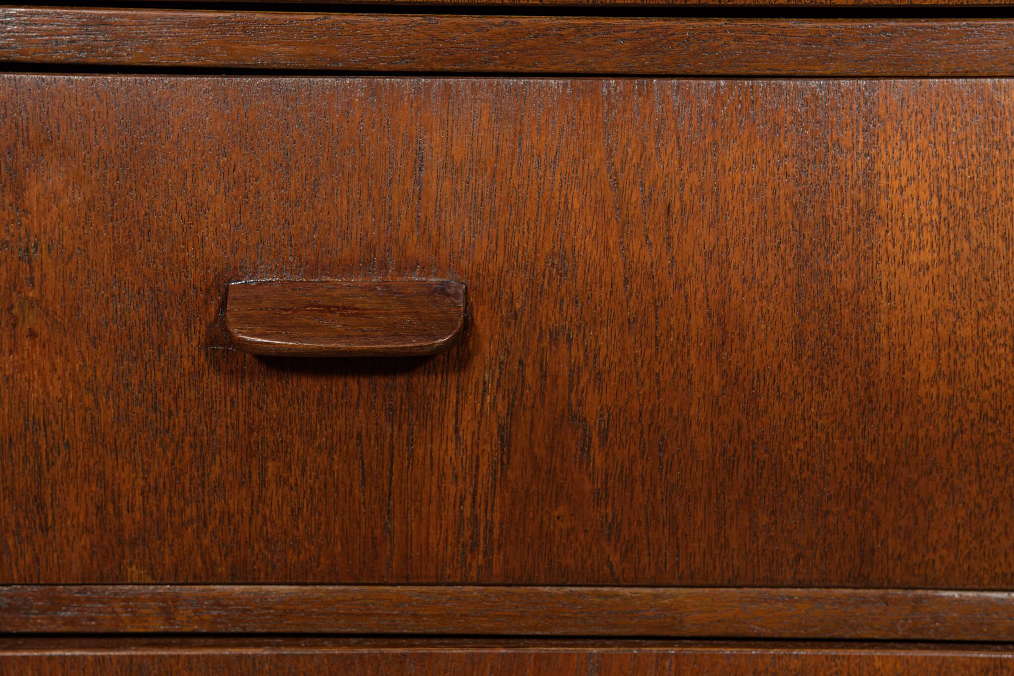 Commode en teck du milieu du siècle, Danemark, années 1960