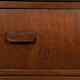 Commode en teck du milieu du siècle, Danemark, années 1960