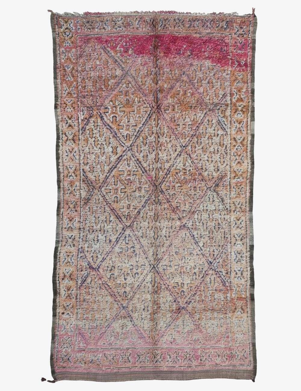Vintage Beni M'Guild Rug - 323 x 175 cm