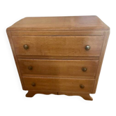 Vintage chest of drawers from the 1950s.