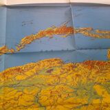 Map of japan seen from siberia