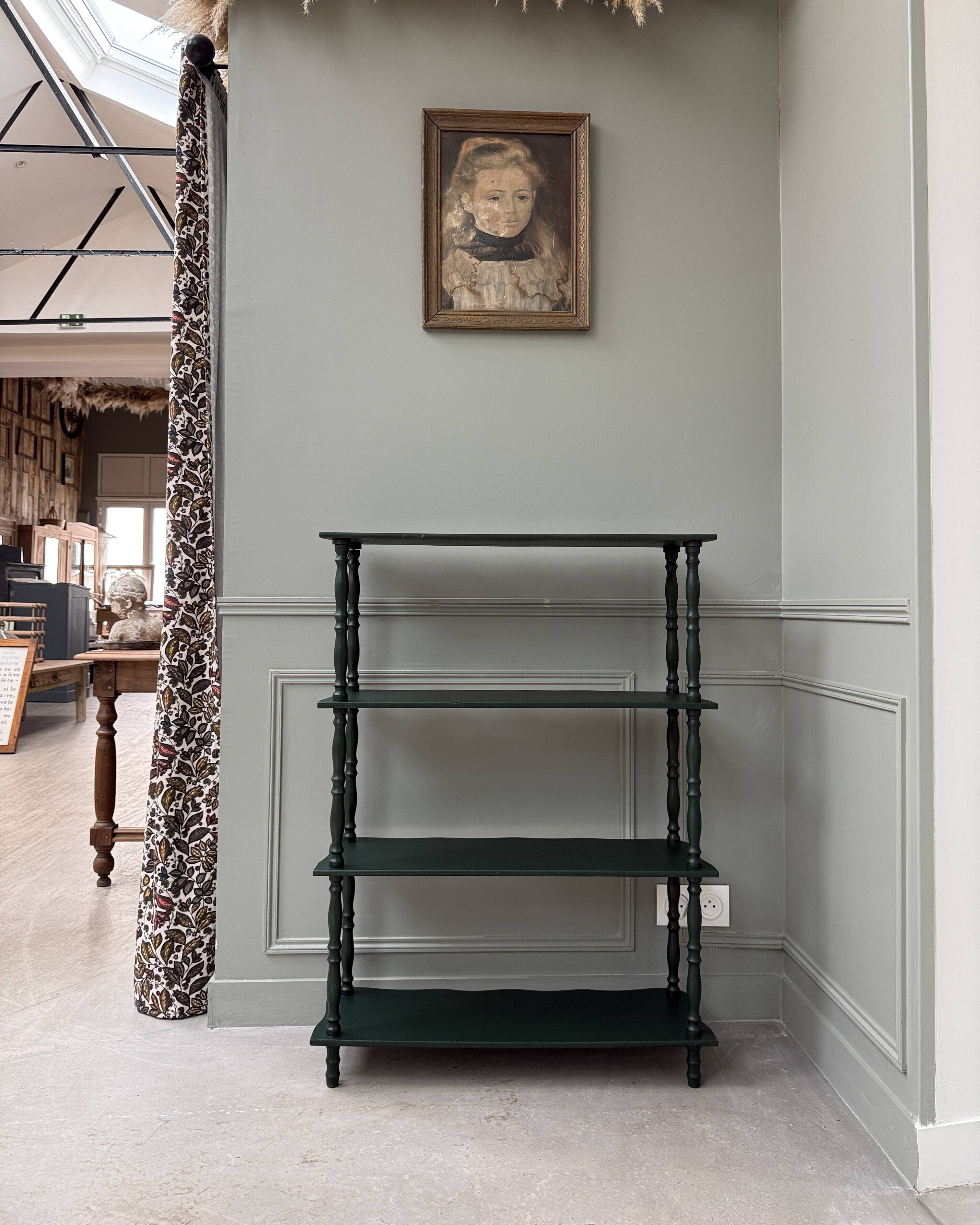 Antique shelf on a stand in the Napoleon III style (renovated)