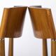 Set of 6 Vintage Teak Dining Chairs 1960s Germany, Mid Century Modern