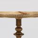 Beautiful brass side table with onyx marble top, France ca. 1950