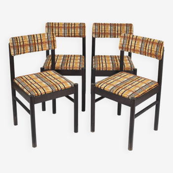 Vintage Baumann 88 chairs from the 60s upholstered.