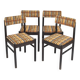 Vintage 60s Baumann 88 chairs upholstered.
