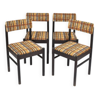 Vintage Baumann 88 chairs from the 60s upholstered.