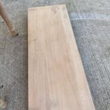 Renovated Louis Philippe round extendable dining table 115cm with 2 extensions.