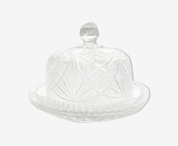 Cloche en verre biseauté