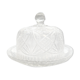 Cloche en verre biseauté