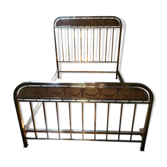 Brass bed