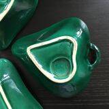Set of 4 green cups