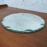 Round beveled mirror to install