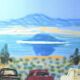 Lithograph by David Hockney, signed and numbered.