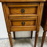 Pair of Louis XVI style bedside tables