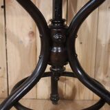 Thonet style curved wood bathroom cabinet