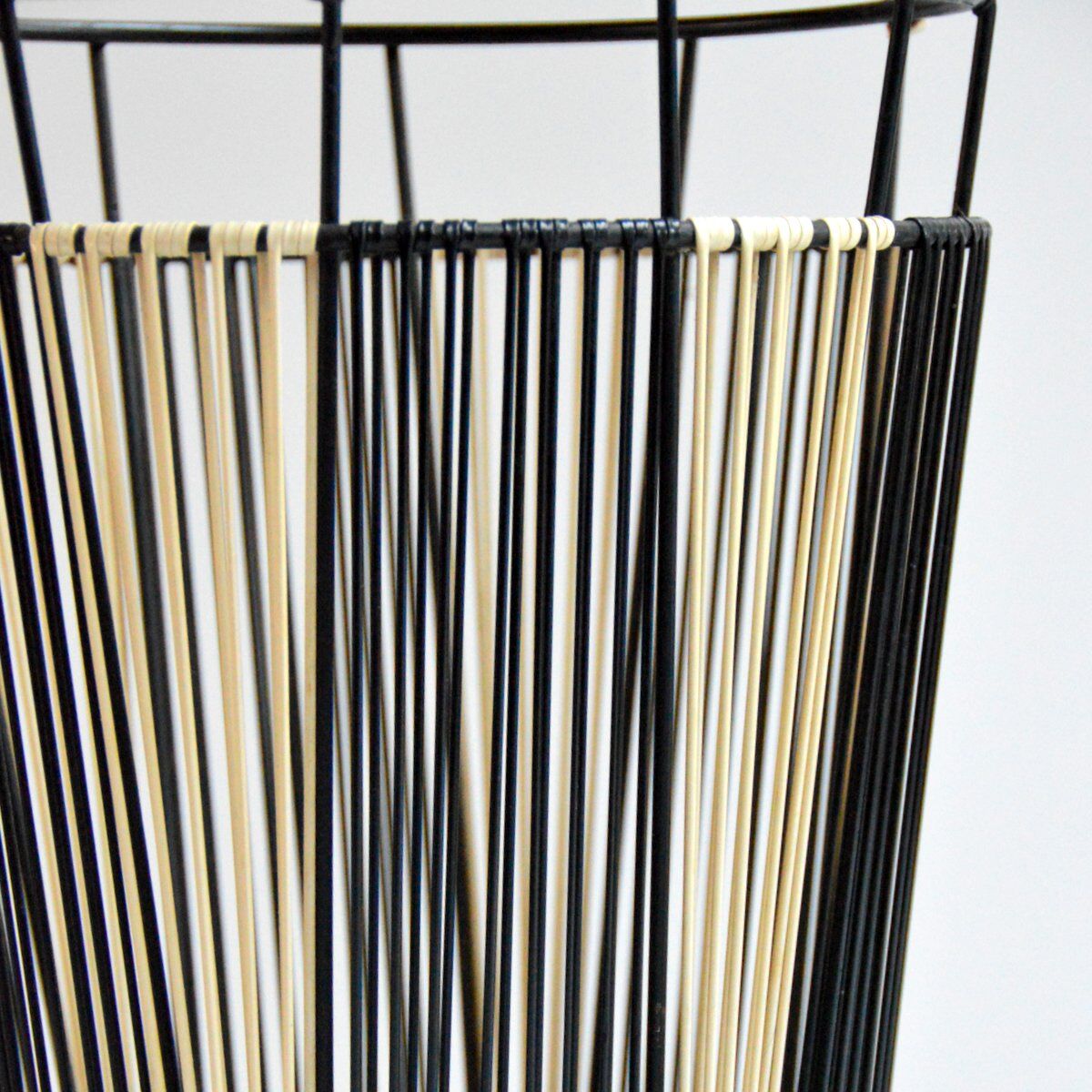 Vintage scoubidou umbrella holder 1950s