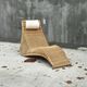 Chaise longue Karlskrona by Karl Malmvall for IKEA – Sweden, 1970s