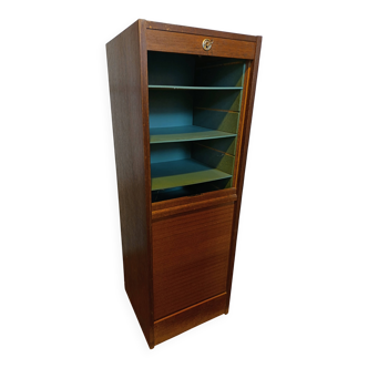 Wooden curtain cabinet