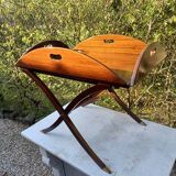Red mahogany boat table - yacht