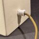 Lampe à poser en céramique, design optic art, 1960