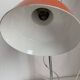 Lampe vintage 1960 Monteuse Delmas bureau orange carotte  - 44 cm