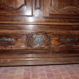 Louis XIV period walnut wardrobe