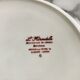 Cheese plates naive designs vintage porcelain