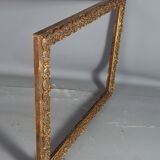 Old frame gilded stucco wood 47x38 foliage 42x32.9 cm Louis XIV SB style