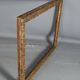 Old frame gilded stucco wood 47x38 foliage 42x32.9 cm Louis XIV SB style