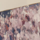 Paysage de fleurs d’amandier