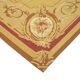 Handmade European Vintage Aubusson Kilim 268 cm x 367 cm
