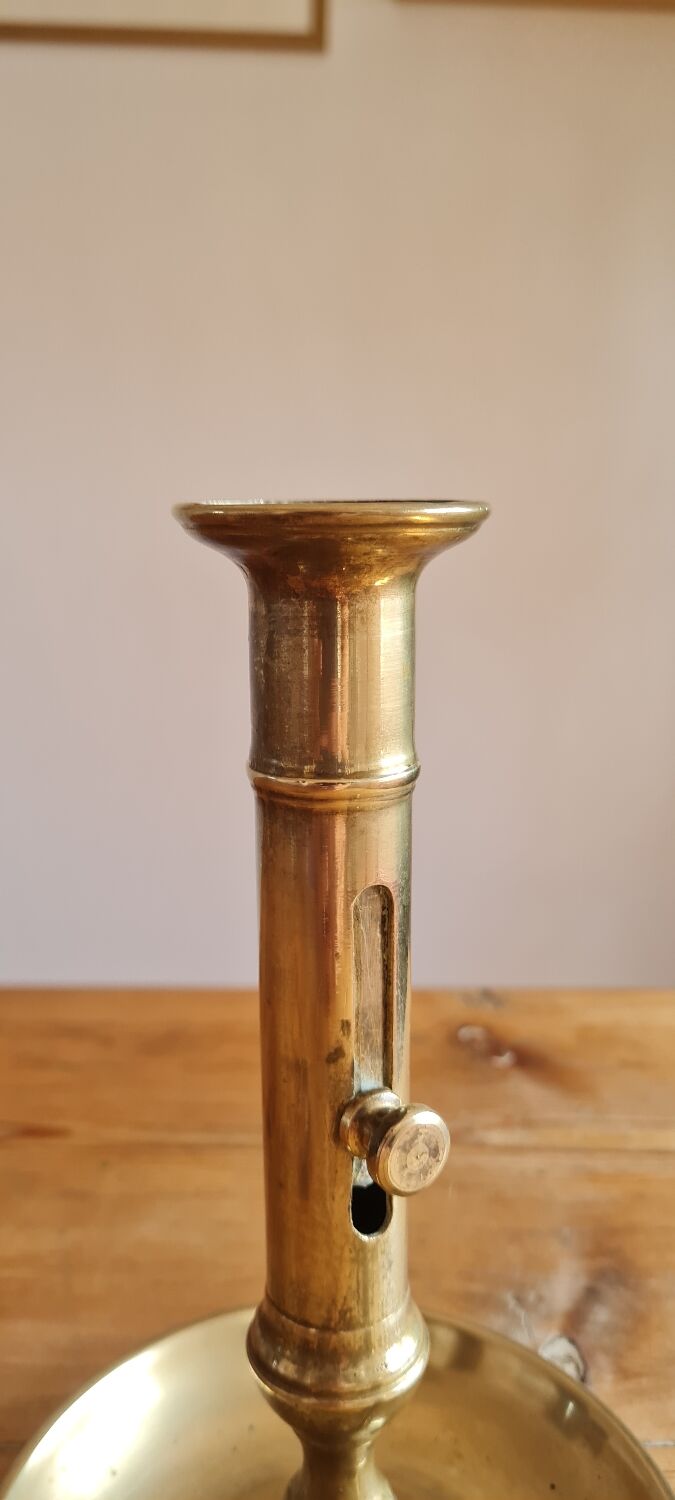 Brass candle holder
