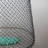 Vintage XL fishing net or basket Maillinox from the 80s-90s.