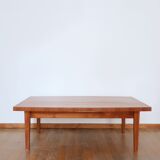 Large Scandinavian extendable coffee table