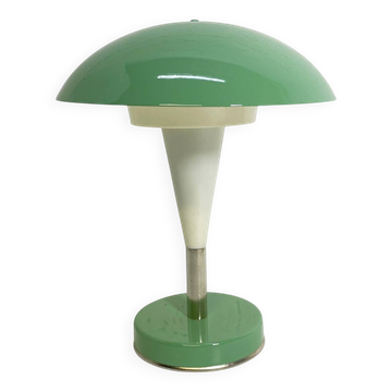 Lampe champignon verte, type Ln-8, Zaos, années 1970