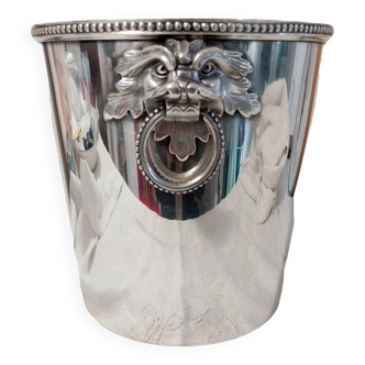 Ercuis France - Magnificent champagne bucket in silver metal