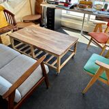 Large AMPM coffee table on wheels