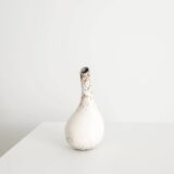 Swedish Mid Century White Vase by Hans Hedberg, 1950s