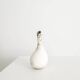 Swedish Mid Century White Vase by Hans Hedberg, 1950s