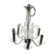Murano glass chandelier shaped old drop 6 vintage branches