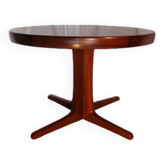 Table ronde extensible en bois massif conçue au Danemark - SM112