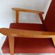 Red armchair