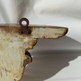 Wall console in wood nineteenth