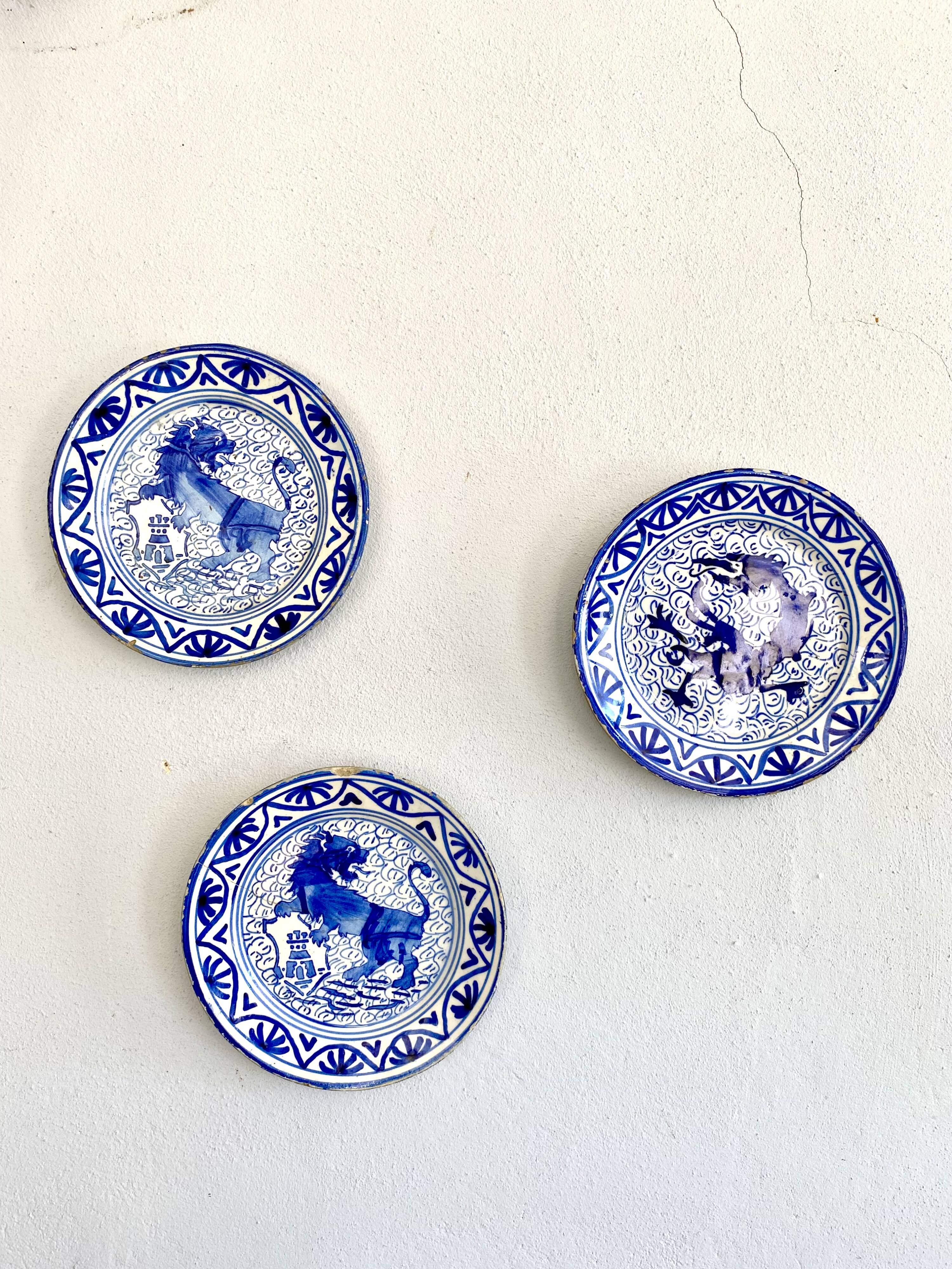 Set assiettes chinoiseries
