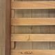Vintage oak convertible bench by Alain Gaubert