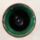 Vase in faience cecart monaco