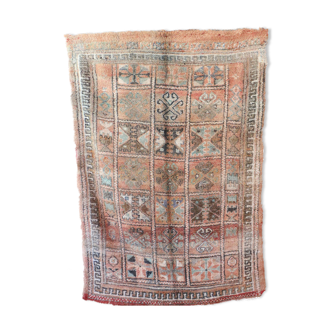 Moroccan old handmade carpet 166 x 247 cm