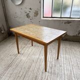 Scandinavian oak and ceramic table